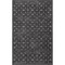 Jonathan Y Petunia Distressed All-Over Floral Border Non-Slip Machine-Washable Charcoal/Red 4ft x 6ft Area Rug PTN102B-4 - alternate 1