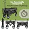 Pure Garden Collapsible Wagon Grocery Cart on Wheels Portable Beach Wagon, Folding Garden/Shopping Cart 50-LG1500 - alternate 7