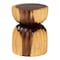Bali & Pari Noleta Hand-carved Suar Wood Side Table 259-14279-ZORO - alternate 6