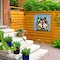 Trademark Fine Art Outdoor Canvas Art Karrie Evenson 'Rainbow Wolf' Wall Art for Patios, or Gardens GRL00694-OC2424WR - alternate 7