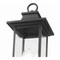 Z-Lite Tiberius 4 Light Outdoor Post Mounted Fixture, Black/Clear Seedy, 14.25 In W x 107.25 In H 5017PHBR-564P-BK - alternate 4
