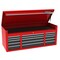 Proto 550 Series Top Chest, 15 Drawer, Red/Gray, 67 in W x 25-1/4 in D x 27 in H J556727B-15SG - alternate 2