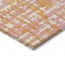 Homeroots 5' X 8' Orange Pink And Beige Abstract Washable Indoor Outdoor Area Rug 602582 - alternate 8