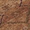 Homeroots 8' Orange Copper And Brown Round Floral Washable Indoor Outdoor Area Rug 588908 - alternate 4