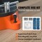 Vevor 6.5" Bench Vise w/ 360 DegSwivel Locking Base and Two-way Jaw Ductile Iron 6.5 Bench Vise - alternate 7