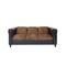 Homeroots 72" Brown Chenille Sofa With Black Legs 530479 - alternate 5