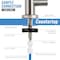 Ispring Stainless Steel Kitchen Bar Sink Reverse Osmosis RO Filtration Drinking Water Faucet, Lead-Free in GA1-SS - alternate 2