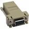 Tripp Lite Serial Adapter, Modular, Straight, DB9, RJ45 B090-A9F - alternate 1