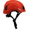 Pip Hard Hat Cover, Red, Polycarbonate 280-HP1491SHV-15 - alternate 4