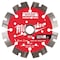 Milwaukee Tool 4-1/2" DIAMOND ULTRA Segmented Turbo, General Purpose Diamond Blade 49-93-7523 - alternate 1