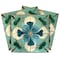 Homeroots 12" x 12" Blue And Green Vinyl Arabesque Peel And Stick Removable Tiles 572064 - alternate 1