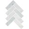 Daltile Gamma 2'' x 6'' Natural Stone Herringbone Wall and Floor Mosaic Tile, 10PK M34126HERRMSPL - alternate 3