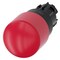 Siemens EMERGENCY STOP mushroom pushbutton, 22 mm, round, plastic, red 3SU1000-1GB20-0AA0-ZY10 - alternate 1