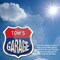Signmission Tom's Garage, 4 inch X 4 inch, Vinyl Decal, 2PK SHI-D-2PACK-4-383-TOM - alternate 4