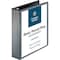 Business Source Ring Binder, Black, Clear Sleeve BSN09956 - alternate 1