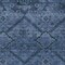 Homeroots 5' X 8' Navy Blue And Denim Blue Floral Washable Indoor Outdoor Area Rug 588895 - alternate 4