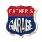 Signmission Father's Garage, 12 Inch X 12 Inch, Plastic Sign SHI-P-12-383-FATHER - alternate 1
