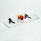 Fab Glass And Mirror Acrylic Shelf 6 x 18inces Black Bracket 3/4in Thickness Acrylic Pack of 1 AS19SC-6x18BL1P - alternate 1