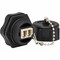 Tripp Lite RIGID INDUSTRIAL IP68 DUPLEX MULTIMODE FIBER COUPLER LC/LC WITH DUST CAP, 10G N455-BC01-IND - alternate 1