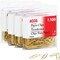 Acco Clips, Paper, No.2, Gold Tone, PK4 72554 - alternate 6