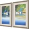 Homeroots Set Of Two Light at Metung Silver Framed Print Wall Art, 2PK 526016 - alternate 4