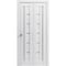 Sartodoors Sliding Closet Bi-fold Doors White Solid Core Modern Interior QUADRO4088BF-NOR-60 x 96 (2* 30x96) - alternate 1