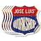 Signmission Jose Luis's Workshop, 4 inch X 4 inch, Vinyl Decal, 5PK SHI-D-5PACK-4-489-JOSE LUIS - alternate 1