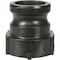 Mi Conveyance Solutions Part A Male Polypropylene Cam & Groove Coupling, 1-1/2 In. 49010425 - alternate 2