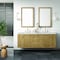 James Martin Vanities Laurent 72'' D Vanity, Light Natural Oak w/ Victorian Sil Top w/FreePower Wireless Charger 545-V72-LNO-FVSL - alternate 8