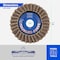 Pferd PFERD Flap Disc, PVL-R, POLIVLIES CURVE, 4-1/2in x 7/8, Coarse, Aluminum oxide 45920 - alternate 8