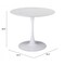 Homeroots 35" Steel Pedestal Base Dining Table 386245 - alternate 5