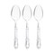 Smarty Had A Party Clear Baroque Disposable Plastic Dinner Spoons, 480PK 8330-CL-CASE - alternate 5