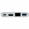 Tripp Lite USB C TO HDMI MULTIPORT VIDEO ADAPTER CONVERTER 1080P W/ USB-A HUB, USB-C PD CHA U444-06N-HGU-C - alternate 6