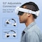 Alpha Digital Meta Quest 3/3S Head Strap Replacement- Comfort Fit, Adjust -White WT2 - alternate 5
