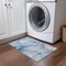 Homeroots 2' X 3' Blue Abstract Washable Non Skid Indoor Outdoor Area Rug 559793 - alternate 4