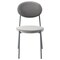 Leisuremod Euston Dining Chair with Velvet Seat and Grey Steel Frame, Grey RC17GR - alternate 5