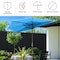 Villacera 9ft Half Umbrella, Blue 83-OUT5460 - alternate 4