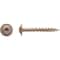 Big Timber No, 7 x 1-1/4'' Star Drive Weather Stripping Sandstone Wood Screw, 1 Lb. 1GDW7114S - alternate 1
