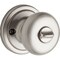 Kwikset Signature Series 740H 15 6AL RCS Entry Knob, Hancock, Mushroom, Satin Nickel, Zinc 740H156ALRCSK3KI - alternate 2