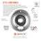 Range Kleen Steel Drip Bowls 8 in. W 126ABULK12 - alternate 8