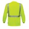 Reflective Apparel ANSI Type R Class 2 Long Sleeve T-Shirt with 3M Scotchlite Comfort Trim 202CT-LM-3X - alternate 4