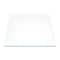 Fab Glass And Mirror 12in Clear Square 1/4in in Thick Tempered Flat Edge Polished Eased Corners Glass Table Top 12SQR6THFLTE - alternate 1