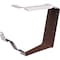 Spectra Metals K Style Wht Aluminum Snap-Lok Gutter Hanger Bracket, 4PK 5FABRTW - alternate 1