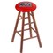 Holland Bar Stool Co Oak Counter Stool, Medium Finish, Alabama Seat RC24OSMed - alternate 1