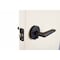 Sapphire Contra Series Light-Duty Residential Tubular Lever, Grade 3 Privacy in Black LS-CON40-BK - alternate 4