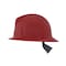 Msa Safety Hard Hat, Topgard, Full Brim, Polycarbonate, Fas-Trac III, Type 1, Class E, Red 475392 - alternate 3