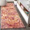 Jonathan Y Contemporary POP Modern Abstract Pink/Orange 2 ft. x 8 ft. Runner Rug CTP108C-28 - alternate 1