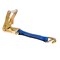 Tie 4 Safe 2'' x 12'' Fixed End w/ Ratchet and Wire J Hook. WLL: 3,333 LBS Blue RT04CK-501S-WH05-BU-C-1 - alternate 1