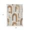Homeroots 9' X 12' Ivory Khaki And Beige Geometric Washable Indoor Outdoor Area Rug 618104 - alternate 8