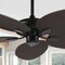 Jonathan Y Raffles 52" Bohemian Industrial Metal/Plastic Mobile-App/Remote-Controlled 6-Speed Palm Blade Ceilin JYL9719B - alternate 7